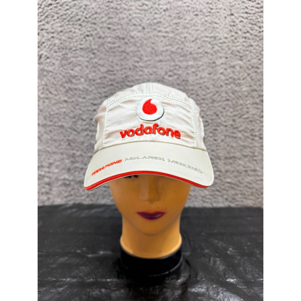 NWOT Vodafone McLaren Mercedes‎ Lewis Hamilton Formula 1 Strapback Cap One Size